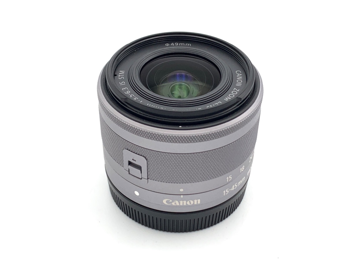 中古】キヤノン EF-M15-45mm F3.5-6.3 IS STM シルバー 在庫一覧
