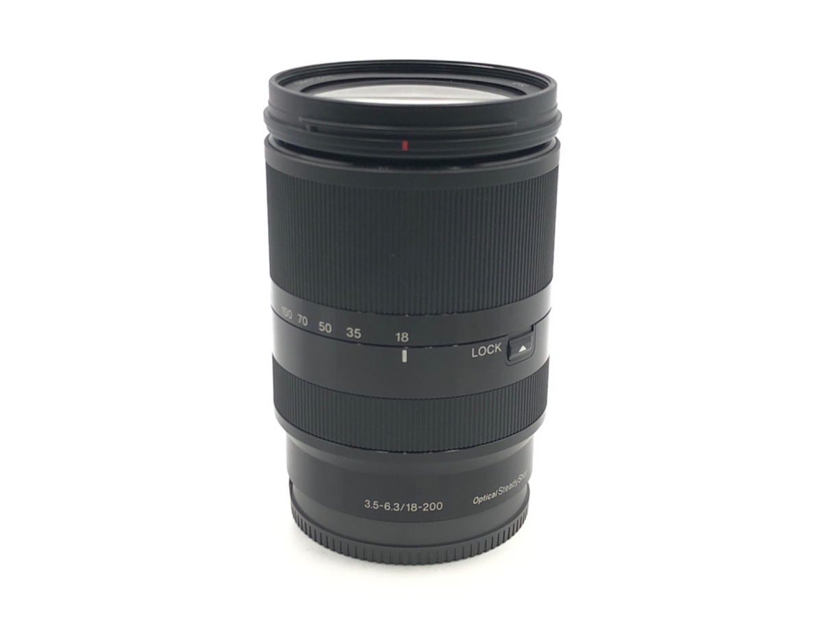 SONY 3.5-6.3 18-200mm レンズ SEL18200 動作未確認 ソニー SONY E 18-200mm F3.5-6.3 OSS SEL18200 一眼カメラ用レンズ