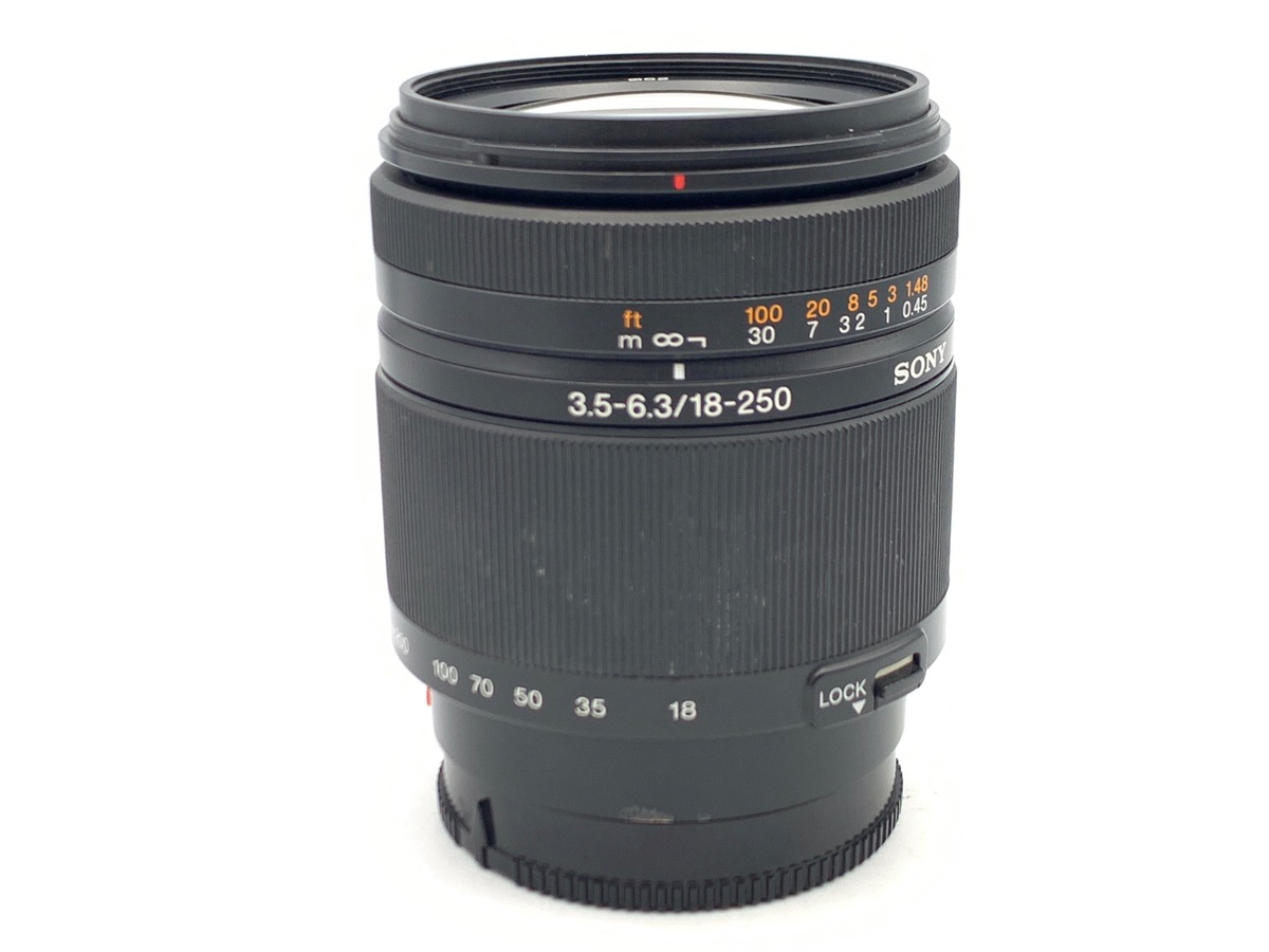 レンズ(ズーム) SONY DT 18-250 3.5-6.3 SAL18250 ソニー DT 18-250mm F3.5-6.3 SAL18250 中古