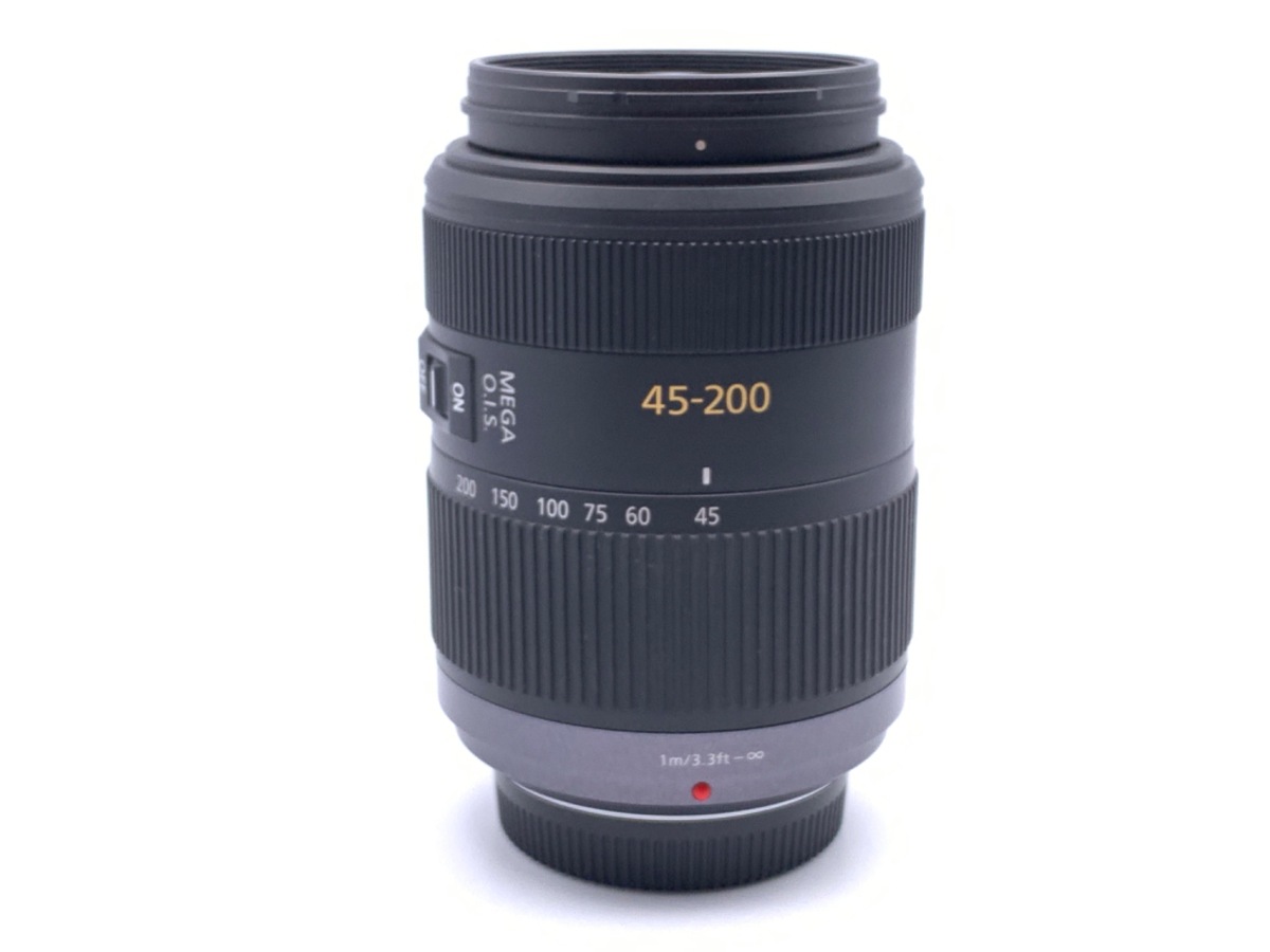 中古】LUMIX G VARIO 45-200/4.0-5.6 MEGA O.I.S. (H-FS045200) 在庫