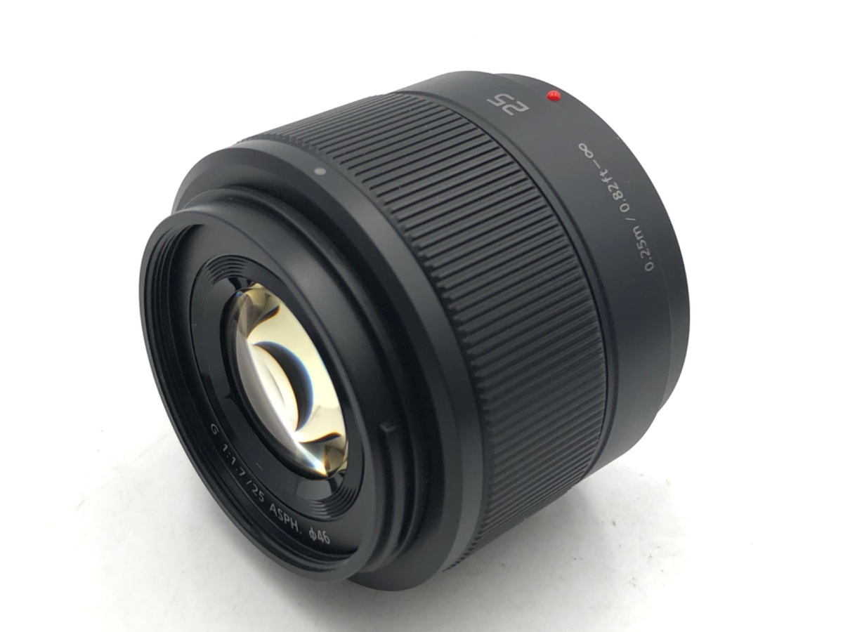 �p�i�\�j�b�N LUMIX G 25mm F1.7 ASPH. [H-H025K] �u���b�N