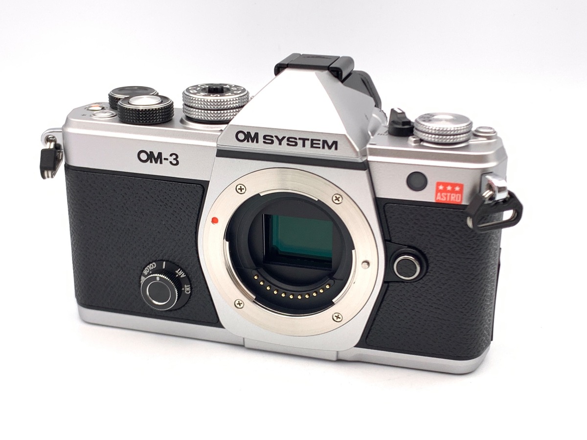 中古：A(美品)】OM SYSTEM OM-3 ASTRO ボディ シルバー | 2447150032259