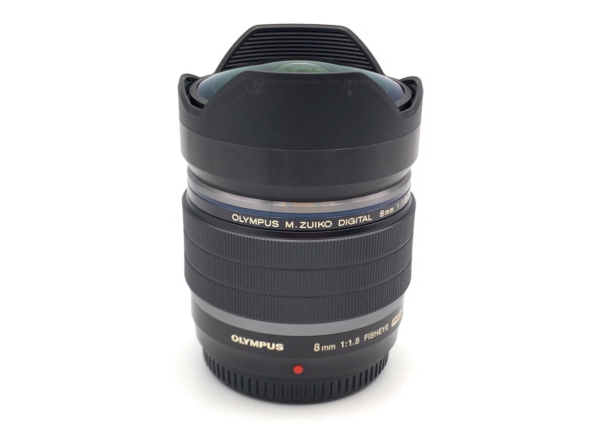 中古】オリンパス M.ZUIKO DIGITAL ED 8mm F1.8 Fisheye PRO ブラック