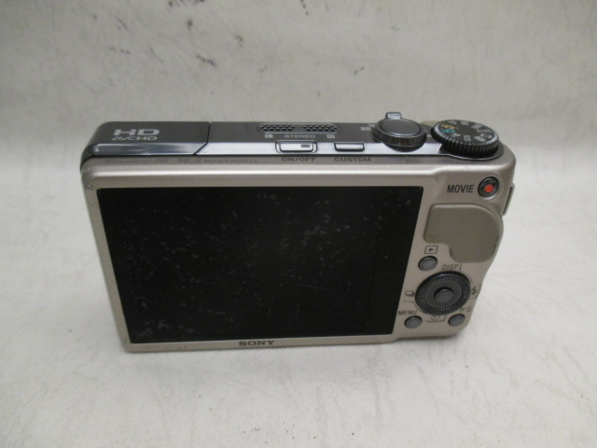 中古：C(やや難あり)】ソニー Cyber-shot DSC-HX9V ゴールド