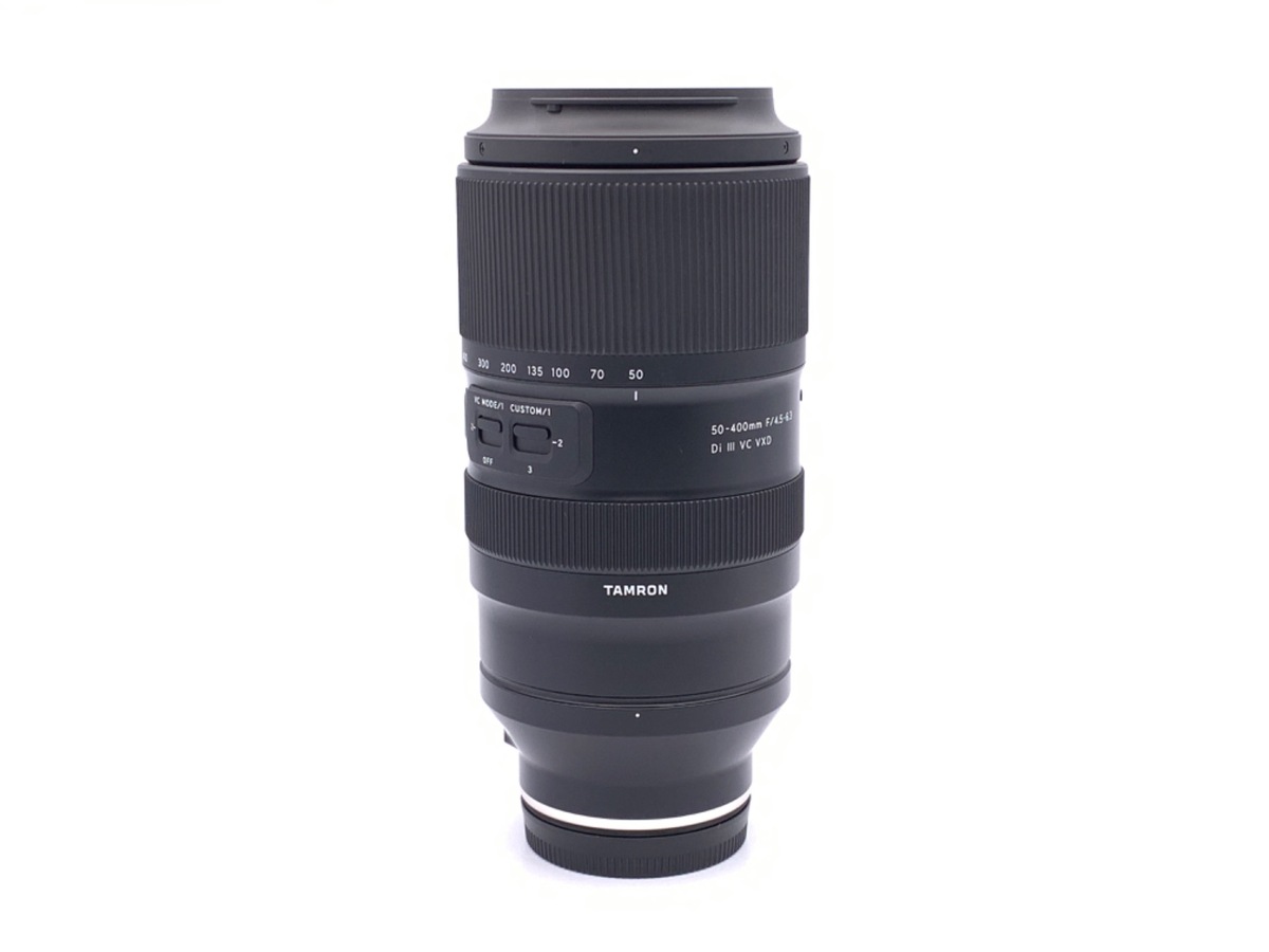 中古：A(美品)】タムロン 50-400mm F/4.5-6.3 Di III VC VXD ソニー E 