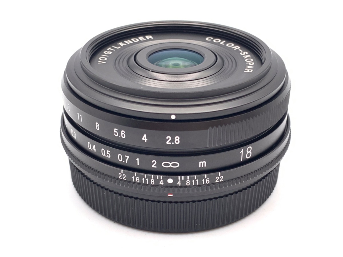コシナ フォクトレンダー COLOR-SKOPAR 18mm F2.8 Aspherical Xマウント用 ブラック