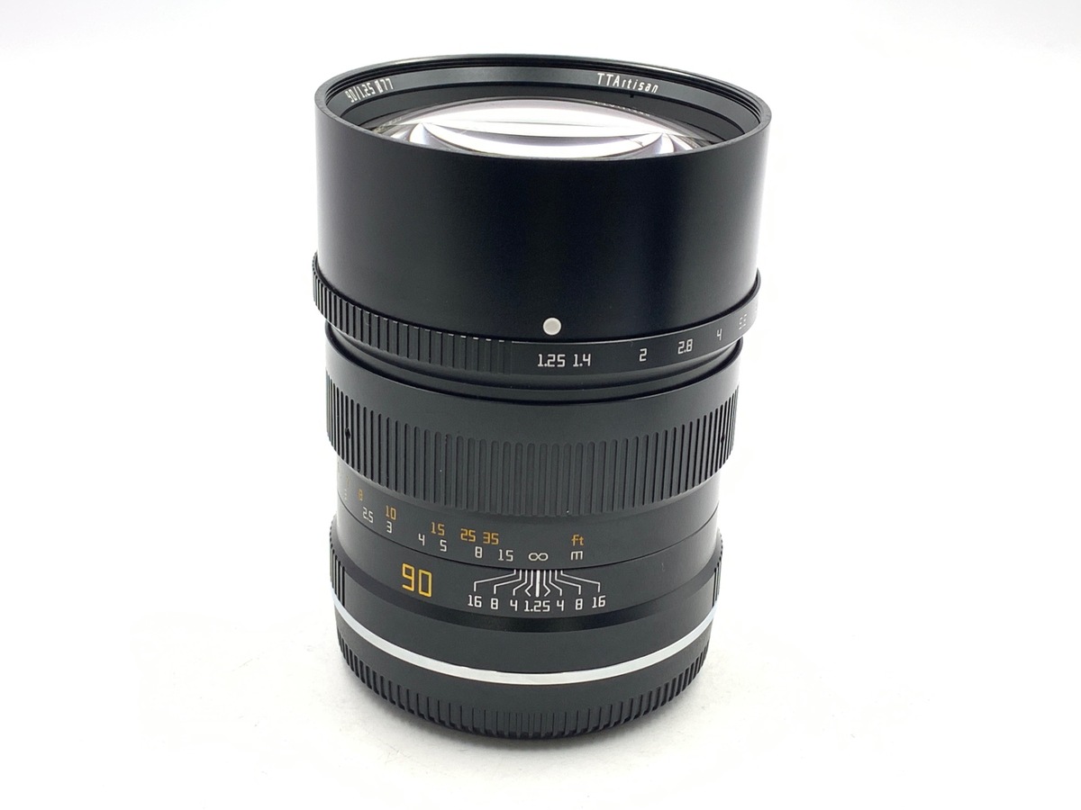 �������w TTArtisan 90mm f/1.25 �t�W�t�C����G�p