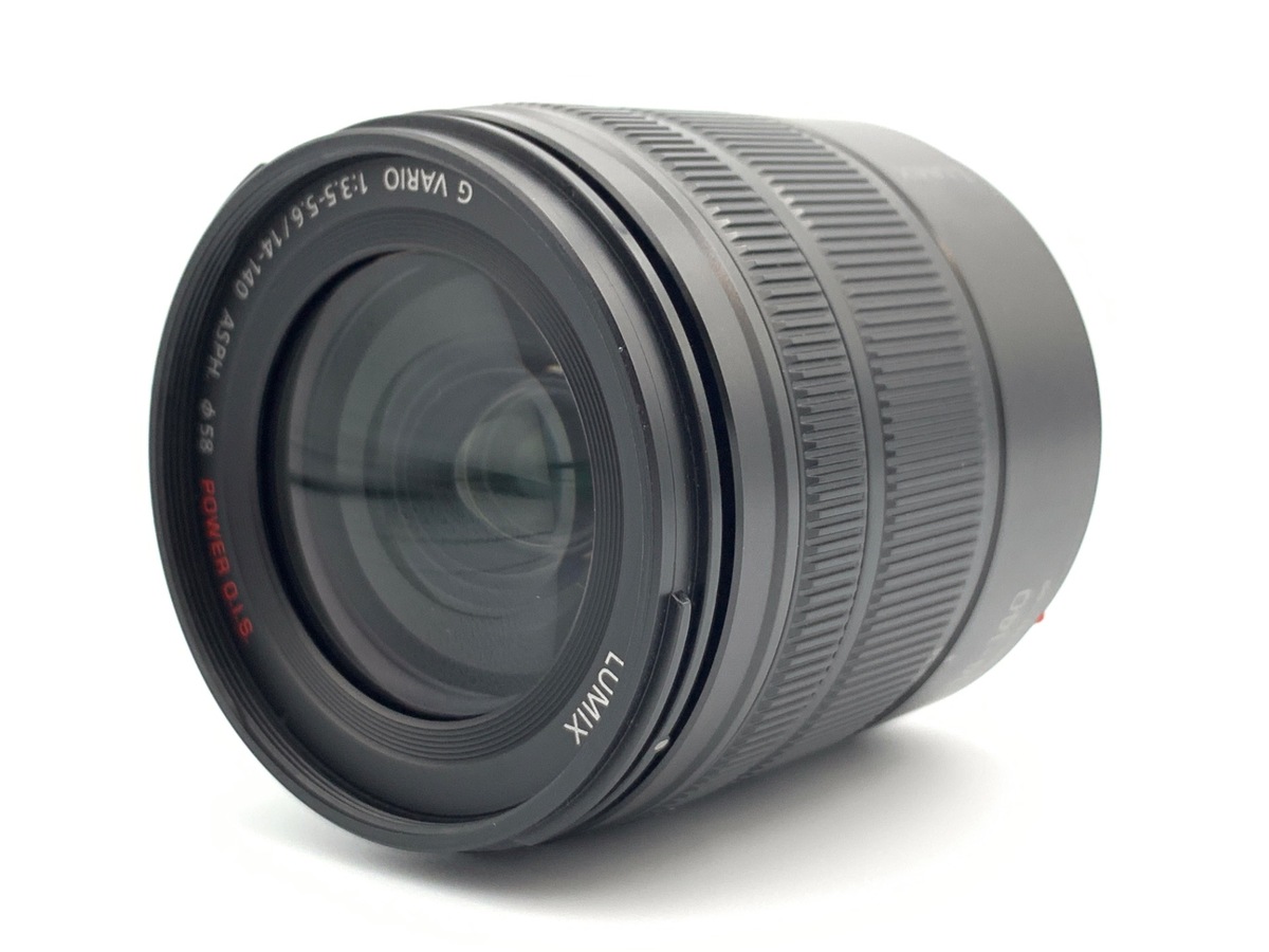 中古】パナソニック LUMIX G VARIO 14-140mm F3.5-5.6 II O.I.S. [H
