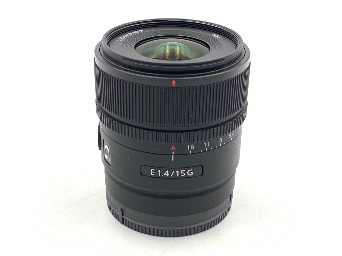 中古】ソニー E 15mm F1.4 G [SEL15F14G] 在庫一覧｜カメラのキタムラ