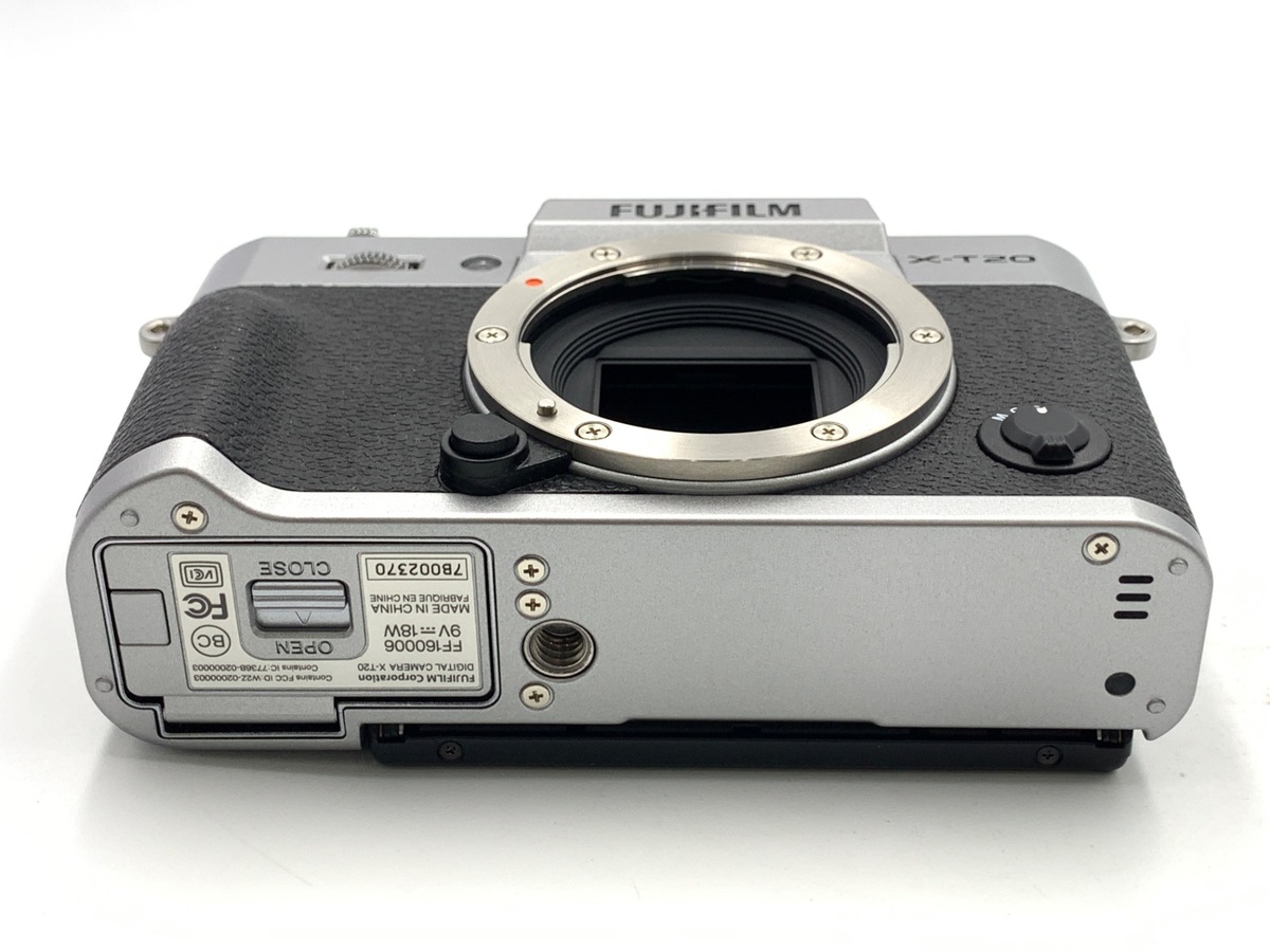 中古：B(並品)】フジフイルム X-T20 ボディ シルバー | 2447190009167