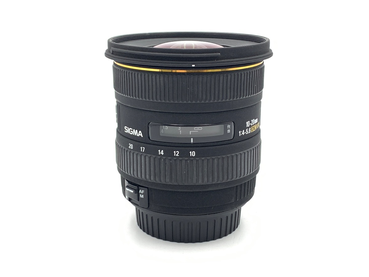 【美品】SIGMA 10-20mm F4-5.6 EXレンズ (canon用) Sigma 10-20mm f/4-5.6 EX DC HSM Lens for Canon Digital SLR