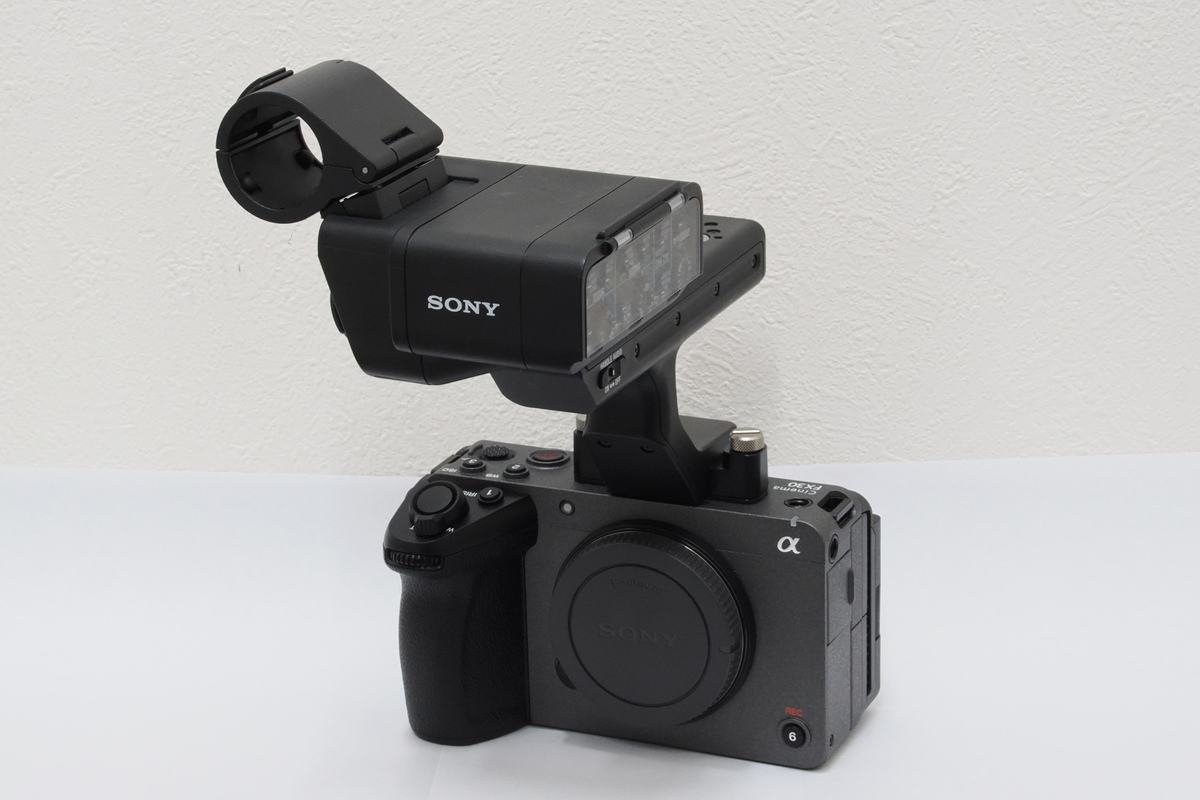 中古】ソニー Cinema Line カメラ FX30 ハンドルユニットセット [ILME