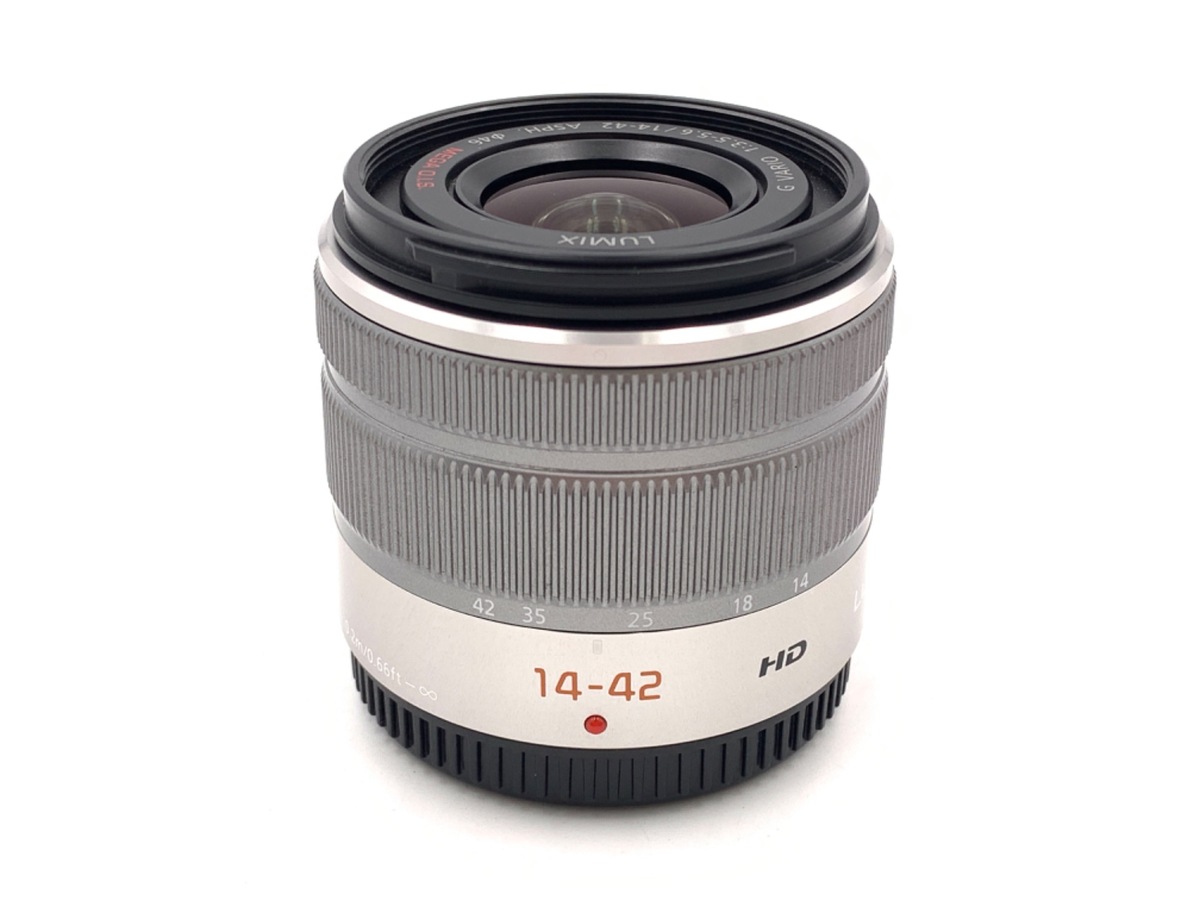 LUMIX G VARIO 14-42/3.5-5.6 II ASPH./MEGA O.I.S. シルバー (H-FS1442A-S)