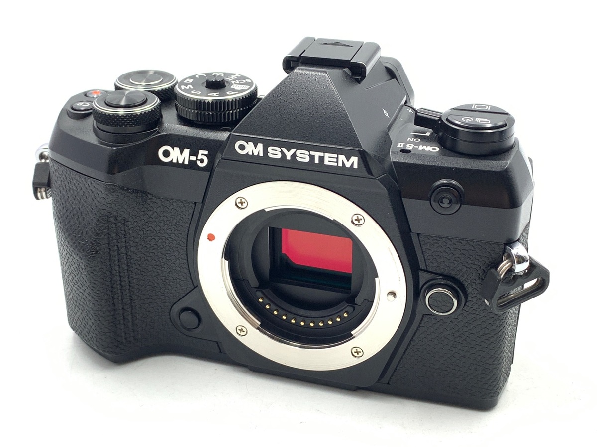 中古：AB(良品)】OM SYSTEM OM-5 Mark II ボディ ブラック | 2447190024740