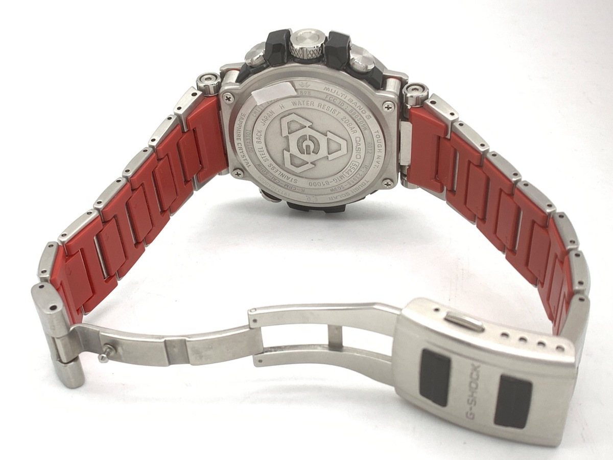 カシオ G-SHOCK MT-G ブラック MTG-B1000D-1AJF ステンレススティール