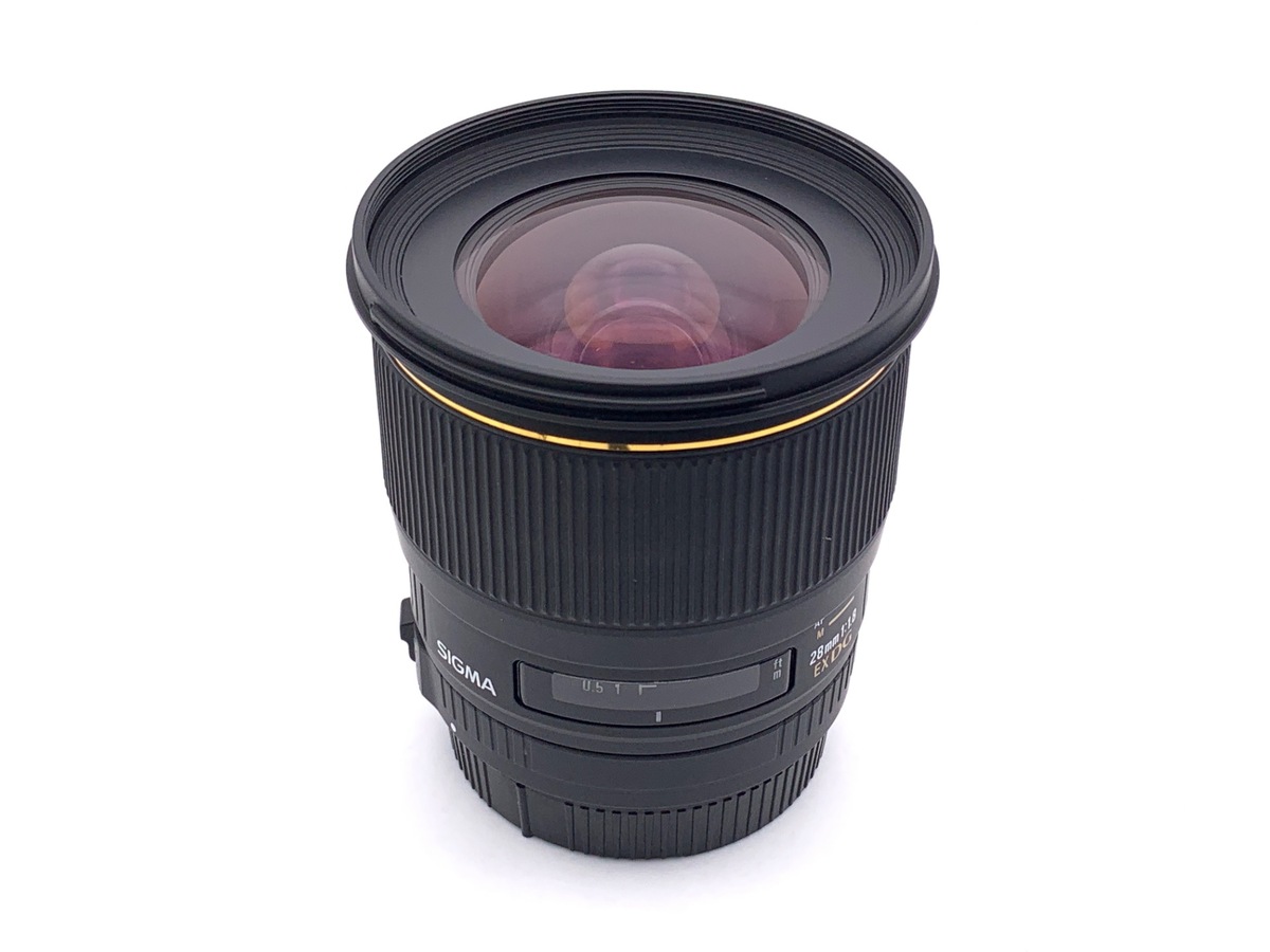 中古】シグマ 28mm F1.8 EX DG ASP MACRO キヤノン用 在庫一覧｜カメラ