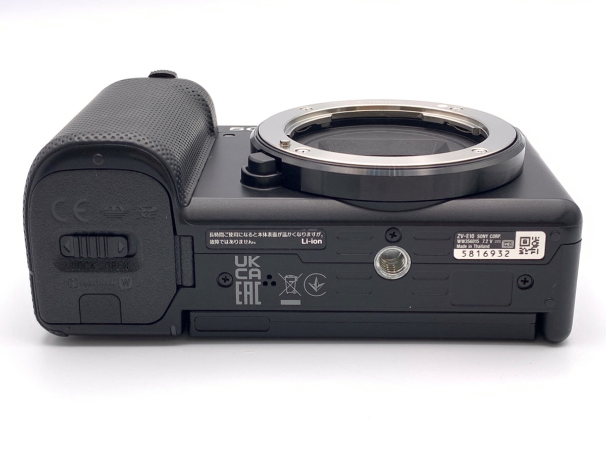 SONY - SONY VLOGCAM ZV-E10 ボディ ブラック ソニー　保証書有 Amazon | SONY(ソニー) Vlog用カメラ レンズ交換式VLOGCAM APS-C