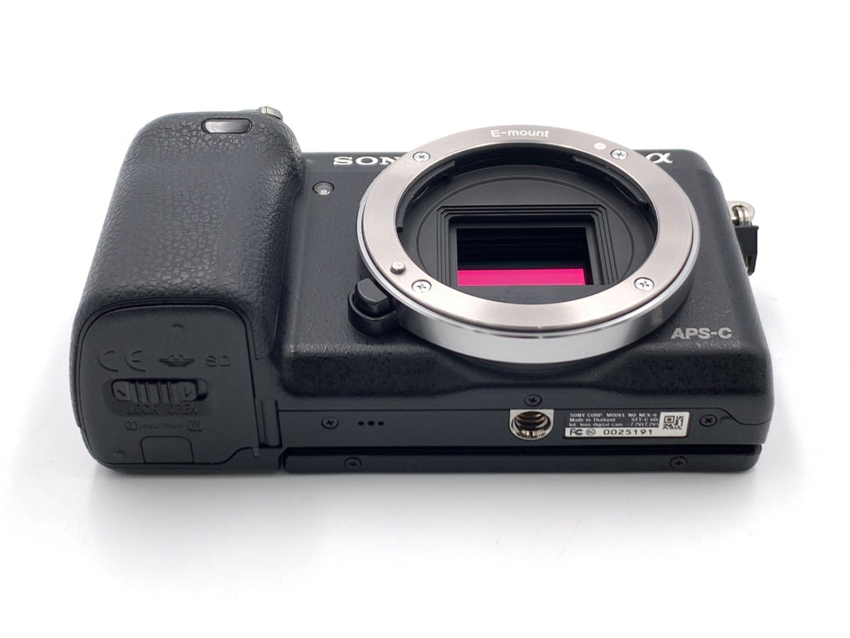 中古：B(並品)】ソニー α NEX-6 ボディ ブラック | 2447220021558