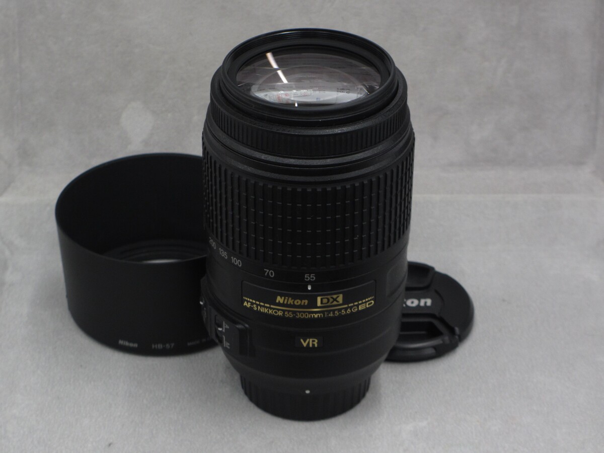 中古：B(並品)】ニコン AF-S DX NIKKOR 55-300mm F4.5-5.6G ED VR 