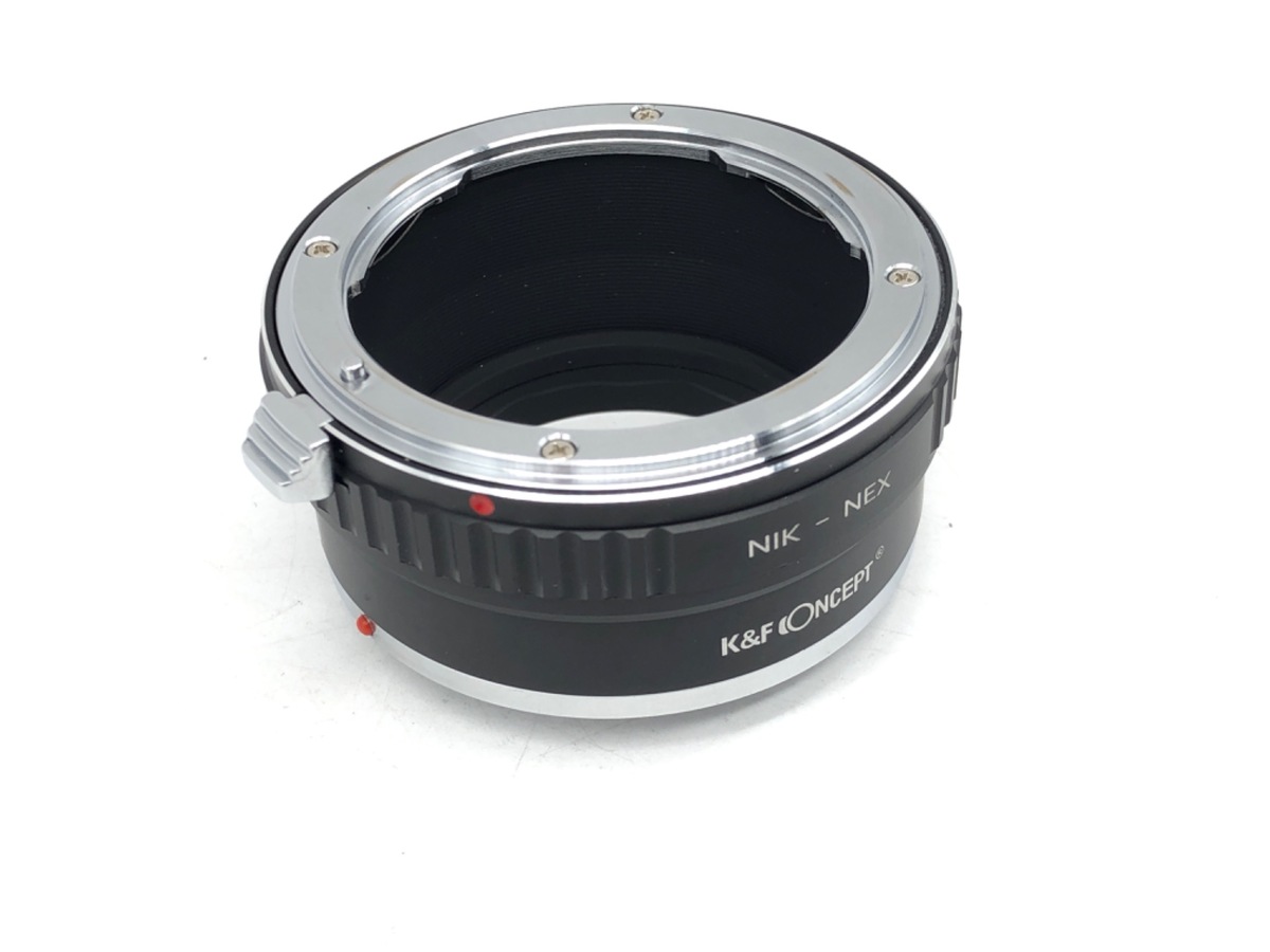 【中古】K&F Concept KF-NFE2 マウントアダプター [レンズ側：ニコンF ボディ側：ソニーE ]
