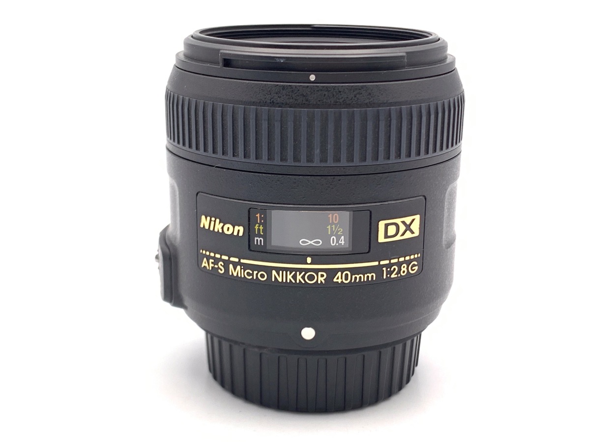 レンズ(単焦点) AF-S DX Micro NIKKOR 40mm f/2.8G AF-S DX Micro NIKKOR 40mm f/2.8G 中古価格比較 - 価格.com