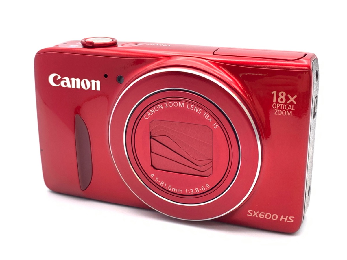 Canon SX600 HS 赤 中古：C(やや難あり)】キヤノン PowerShot SX600 HS レッド