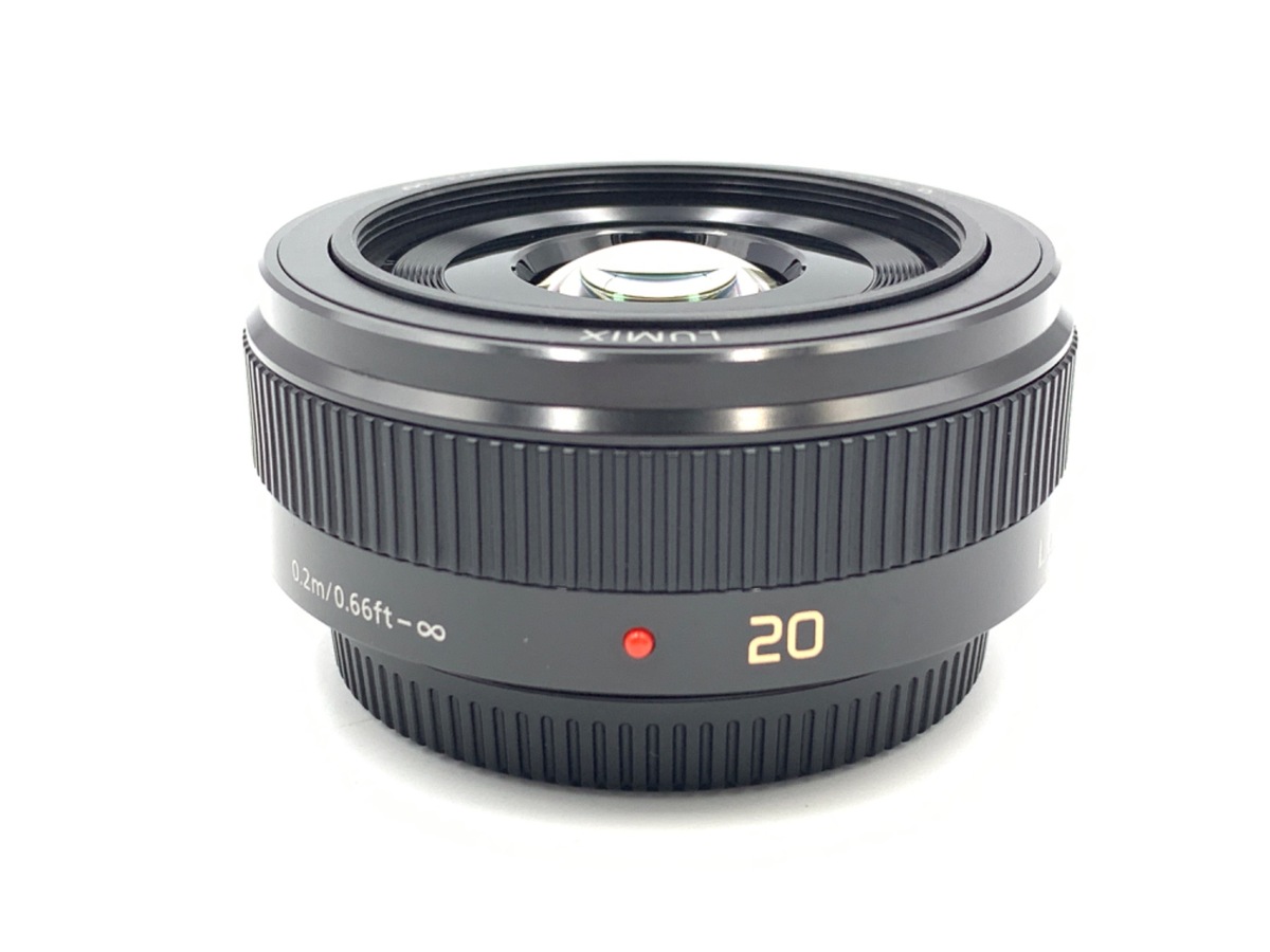 LUMIX G 20mm/F1.7 II ASPH. H-H020A-K [ブラック] 中古価格比較