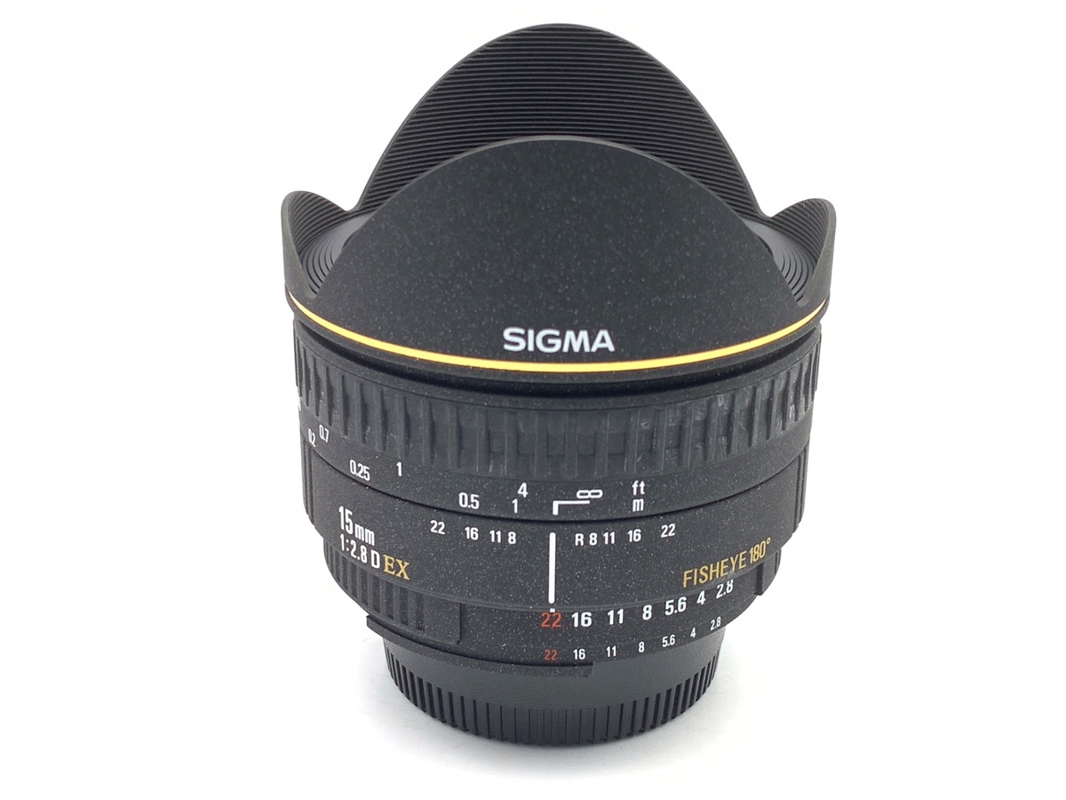 中古：C(やや難あり)】シグマ 15mm F2.8 EX DG DIAGONAL FISHEYE