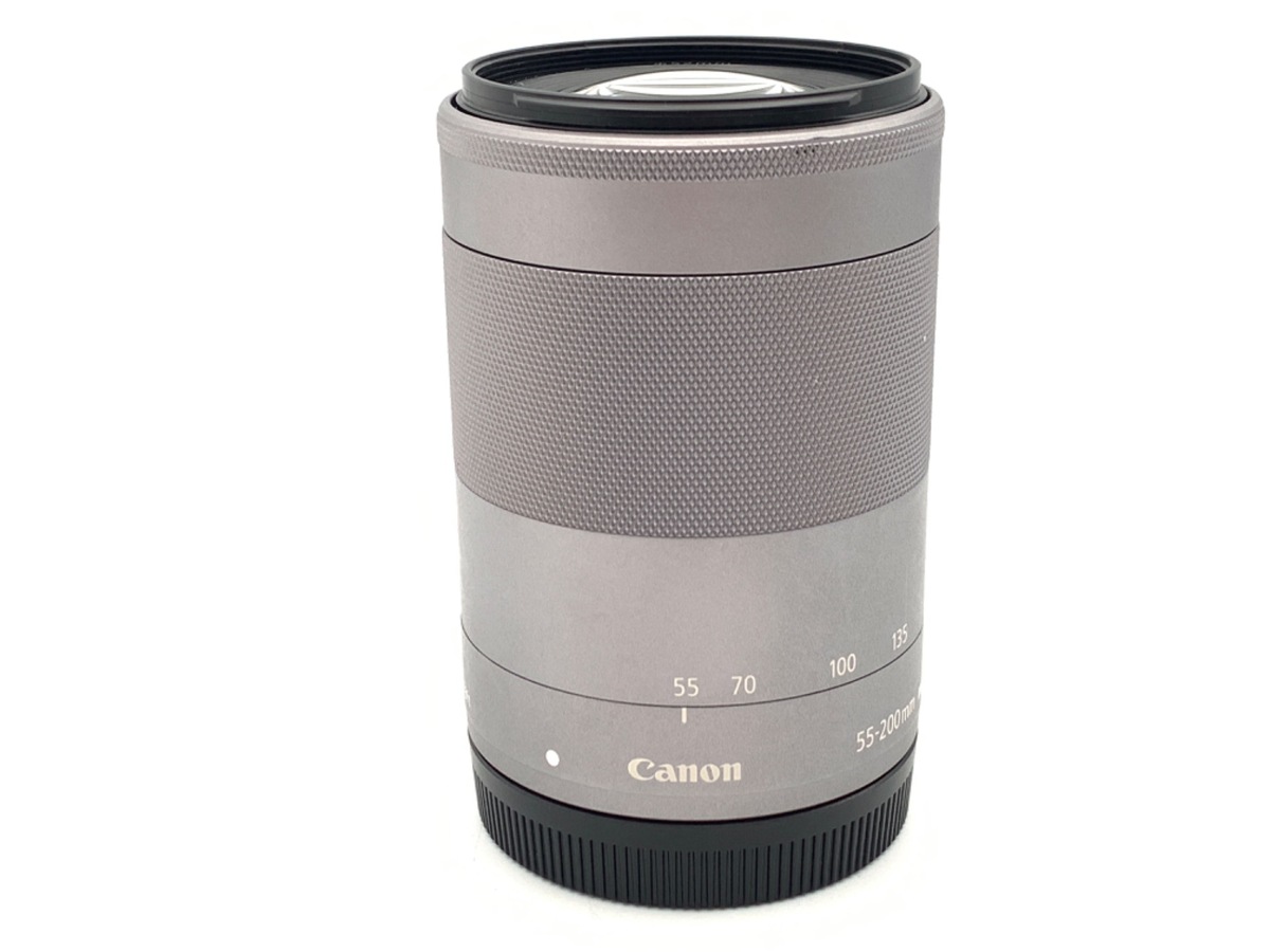 【中古】キヤノン EF-M55-200mm F4.5-6.3 IS STM シルバー