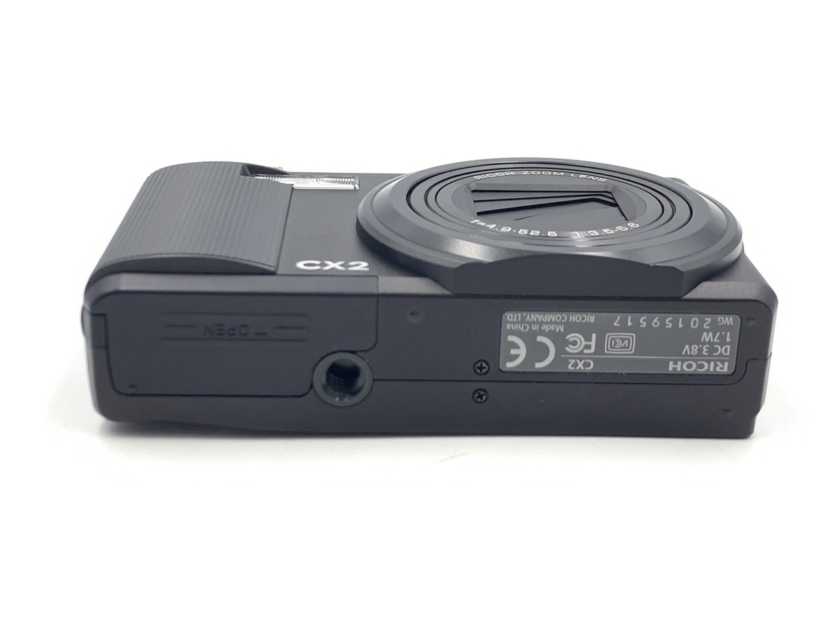RICOH CX2 コンパクトデジタルカメラ ブラック 中古】リコー CX2
