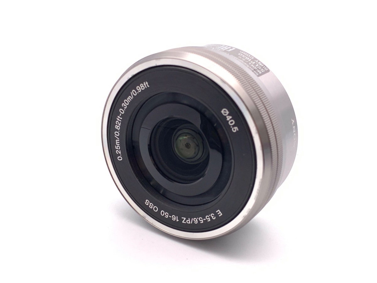 中古】ソニー E PZ 16-50mm F3.5-5.6 OSS シルバー [SELP1650