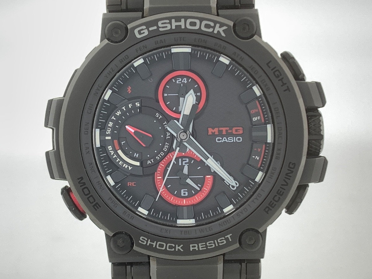 カシオ G-SHOCK ブラック MTG-B1000B-1AJF 樹脂