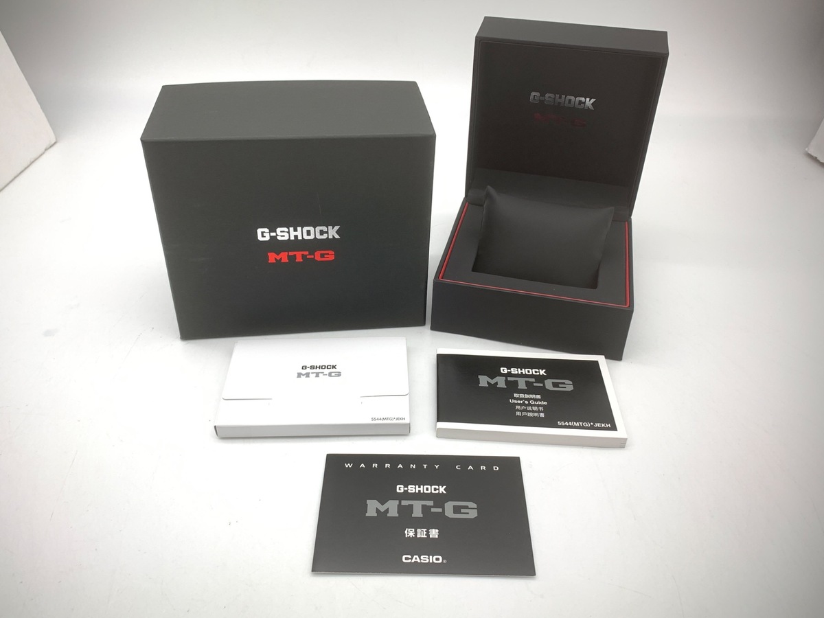 カシオ G-SHOCK ブラック MTG-B1000B-1AJF 樹脂