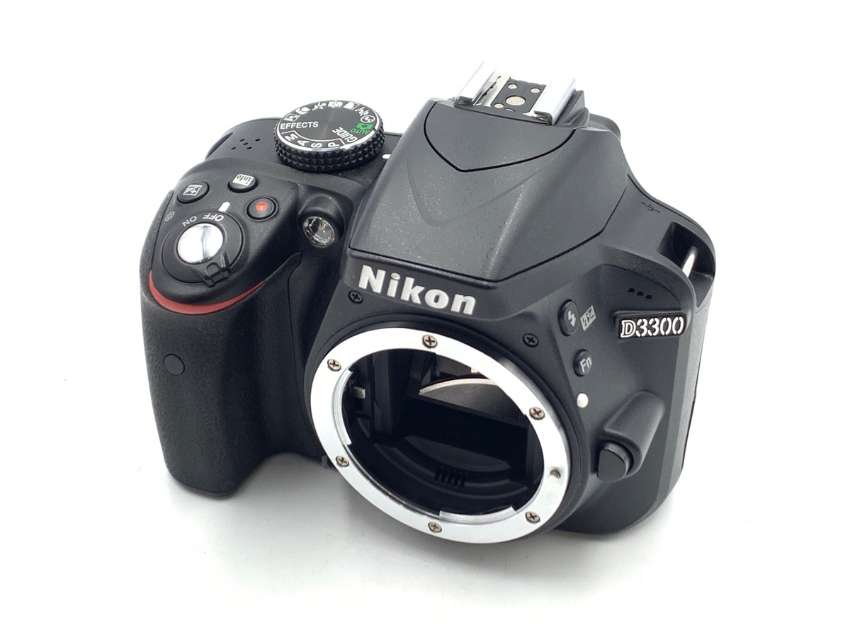 中古：B(並品)】ニコン D3300 ボディ ブラック | 2449390068289
