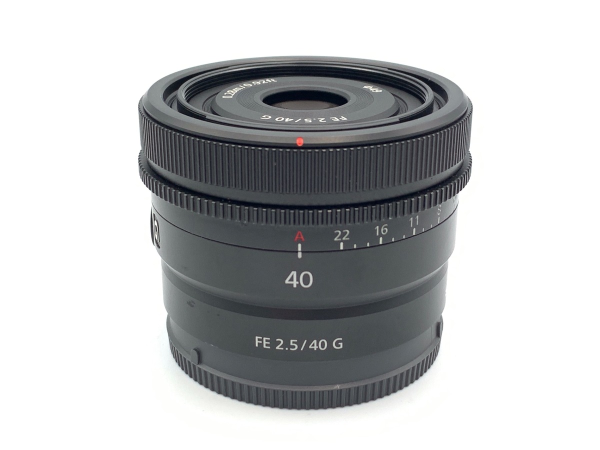 FE 40mm F2.5 G SEL40F25G 中古価格比較 - 価格.com