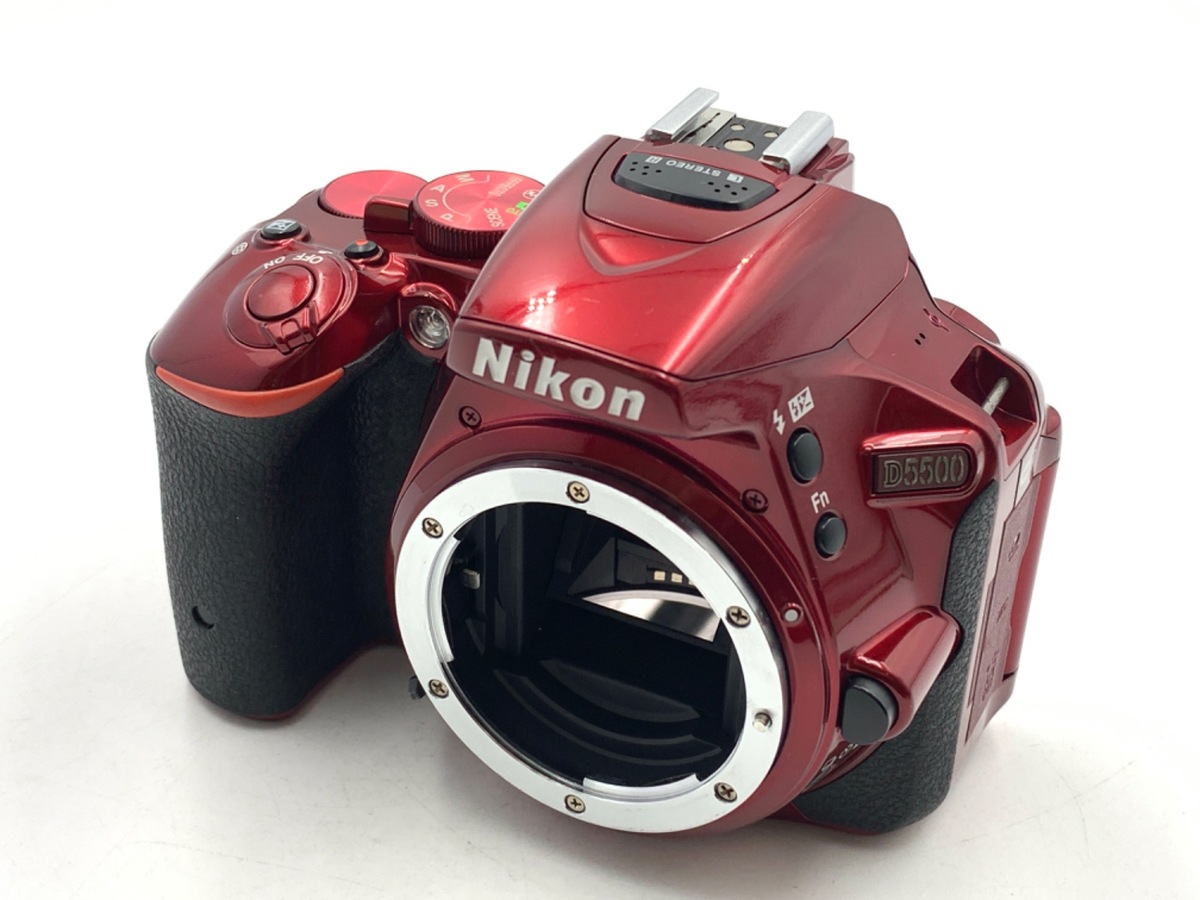 Nikon ニコン D5500 ボディ レッド◆5415 中古：B(並品)】ニコン D5500 ボディ レッド | 2447500025603