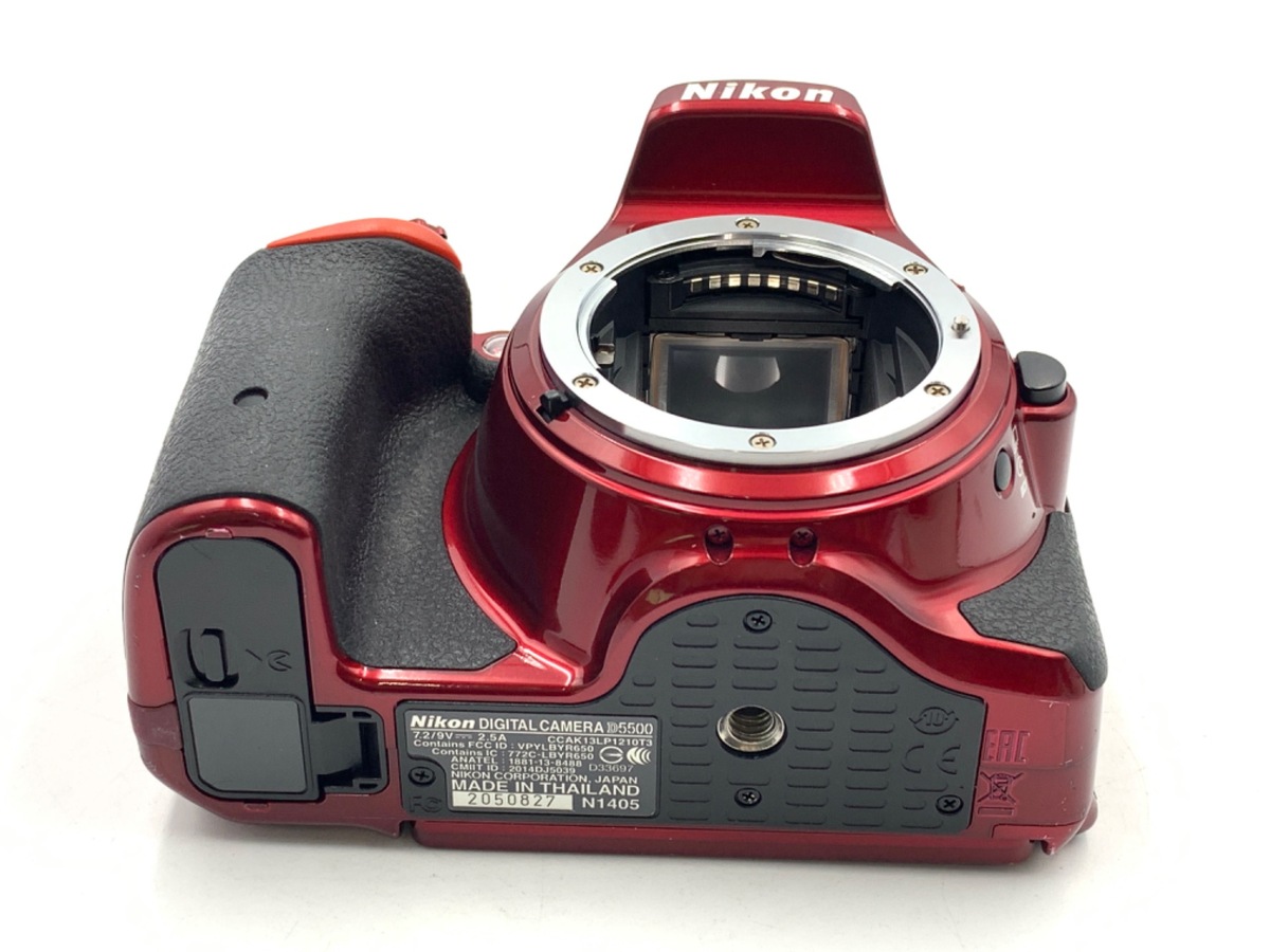 中古：B(並品)】ニコン D5500 ボディ レッド | 2447500025603