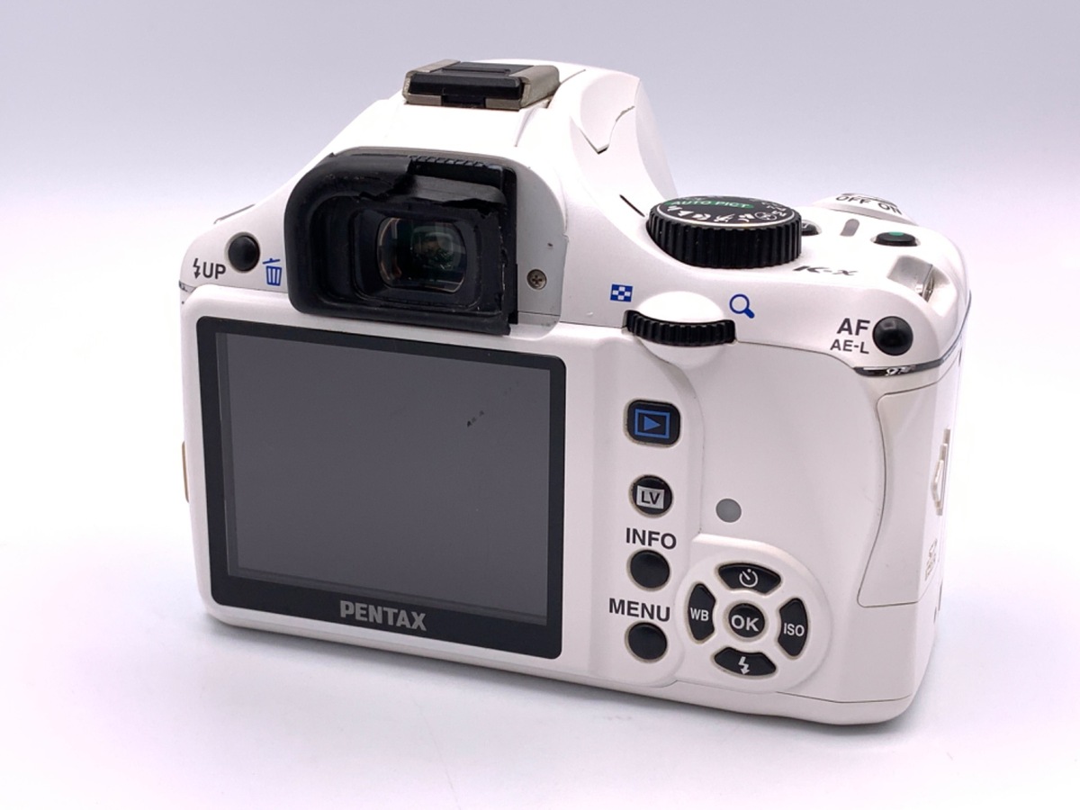 中古：B(並品)】ペンタックス K-x ボディ ホワイト | 2447500025979