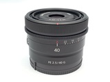 中古】ソニー FE 40mm F2.5 G [SEL40F25G] 在庫一覧｜カメラのキタムラ
