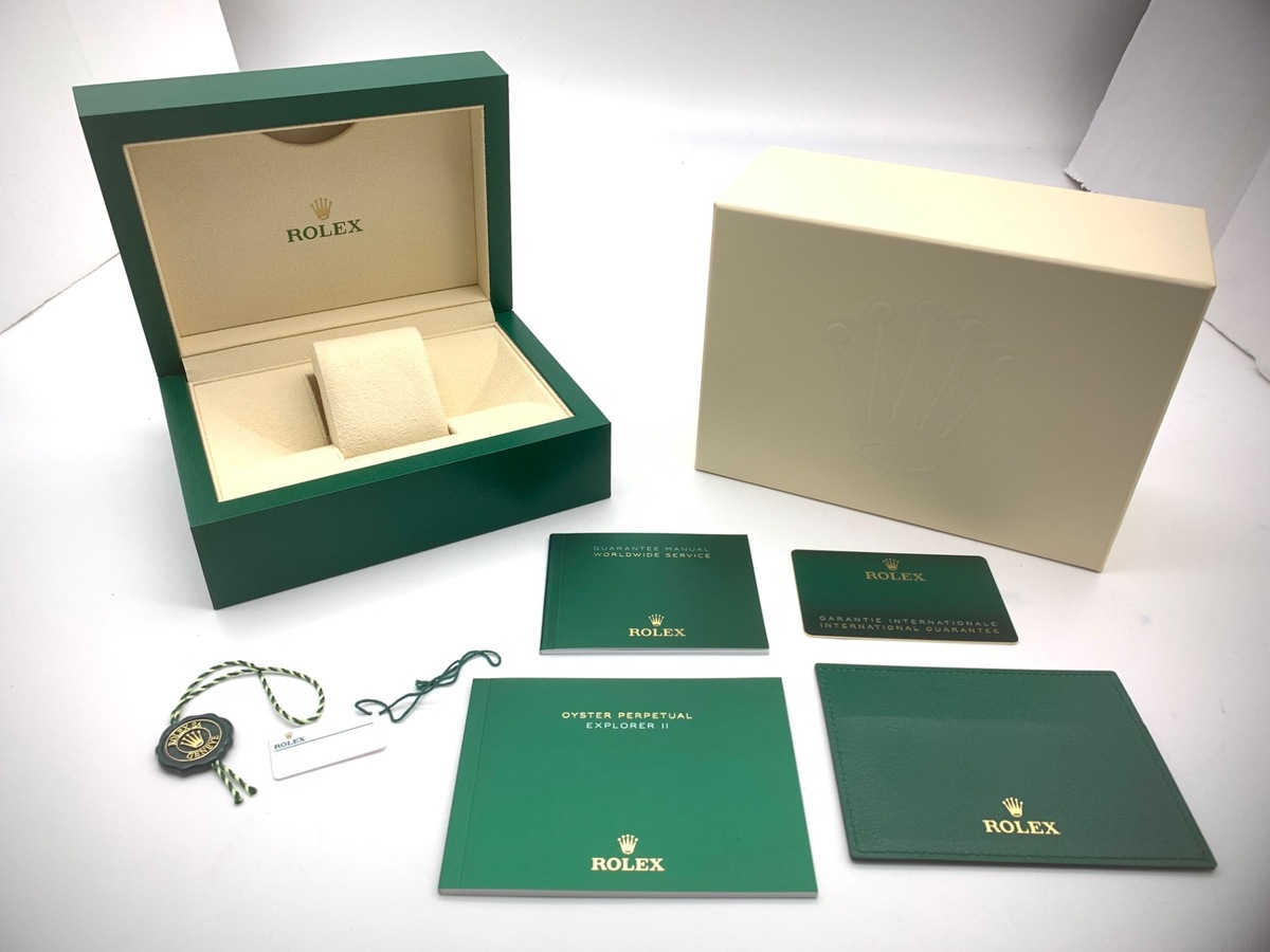 ロレックス(ROLEX) エクスプローラーII ホワイト 226570 ステンレススティール