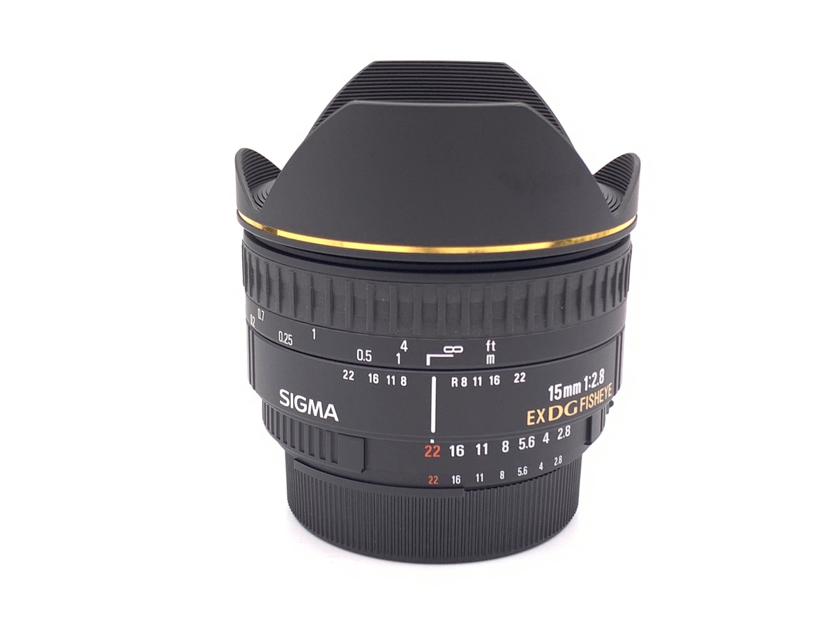 中古】シグマ 15mm F2.8 EX DG DIAGONAL FISHEYE ニコン用 在庫一覧