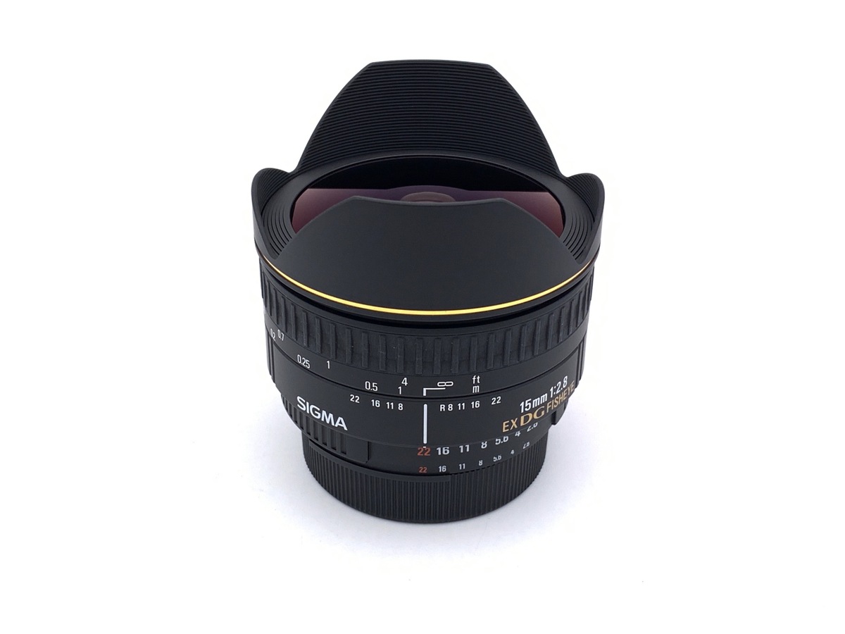 中古】シグマ 15mm F2.8 EX DG DIAGONAL FISHEYE ニコン用 在庫一覧