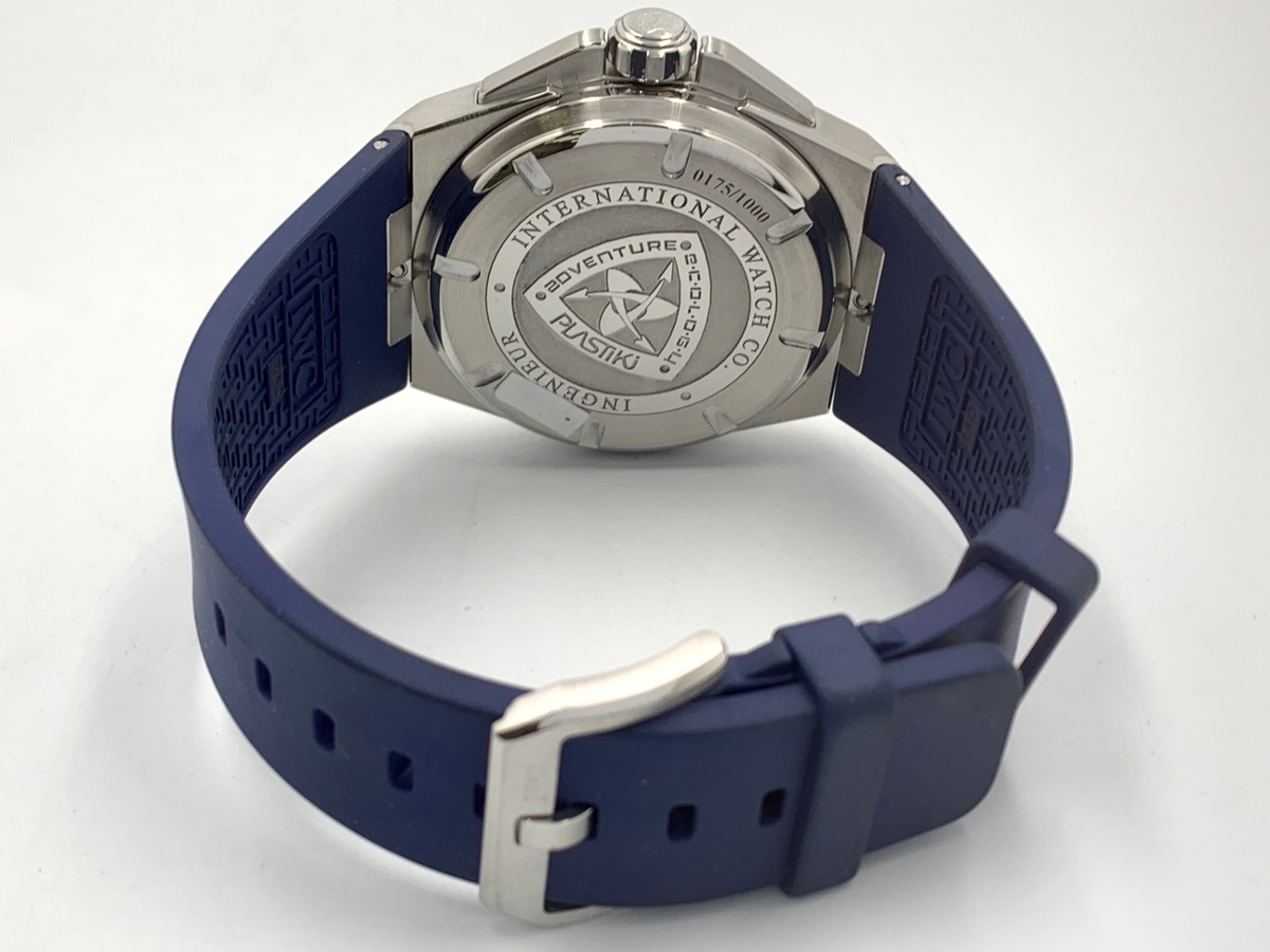 IWC インヂュニア オートマティック ブルー IW323603 ステンレススティール ミッションアース アドベンチャー・エコロジー