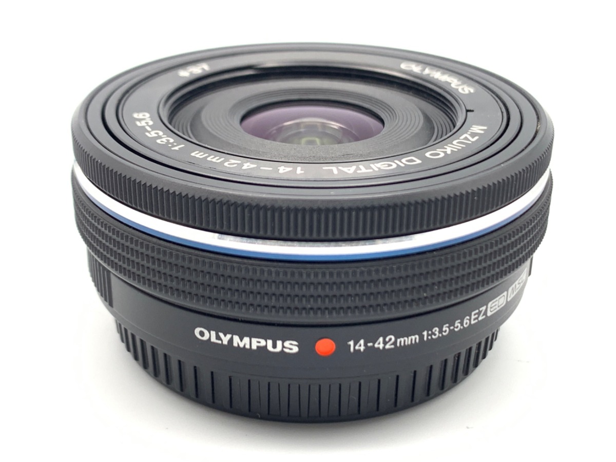 OM SYSTEM M.ZUIKO DIGITAL ED 14-42mm F3.5-5.6 EZ [ブラック] 中古