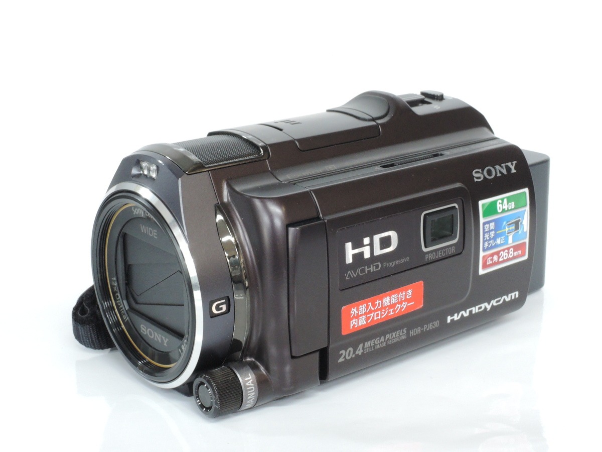 SONY HDR-PJ630V ボルドーブラウン ビデオカメラ HDR-PJ630V SONY