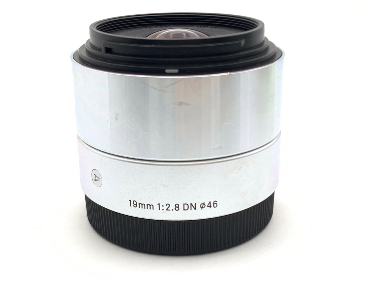 中古：AB(良品)】シグマ 19mm F2.8 DN ソニーEマウント用 シルバー