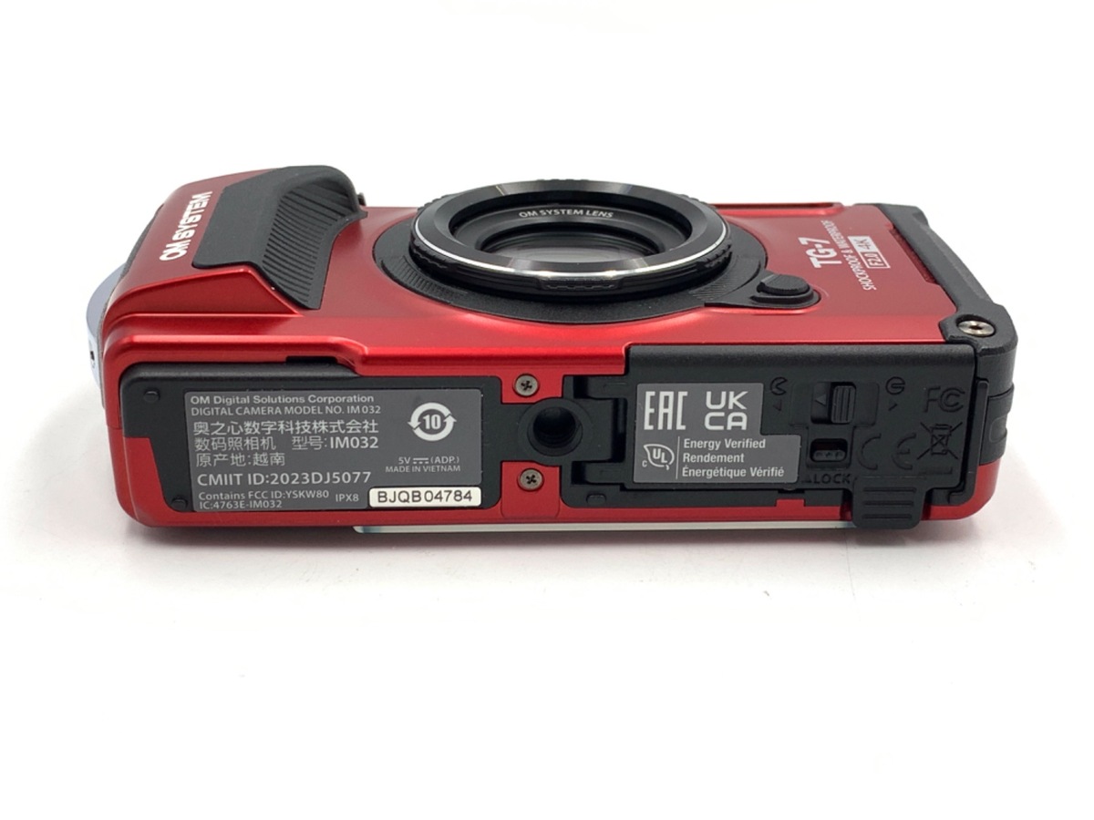 中古：AB(良品)】OM SYSTEM Tough TG-7 RED レッド | 2447510036873