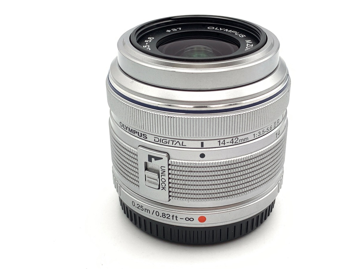 ★美品★OLYMPUS オリンパス M.ZUIKO 14-42mmⅡR シルバー M.ZUIKO DIGITAL 14-42mm F3.5-5.6 II R [シルバー] 中古価格