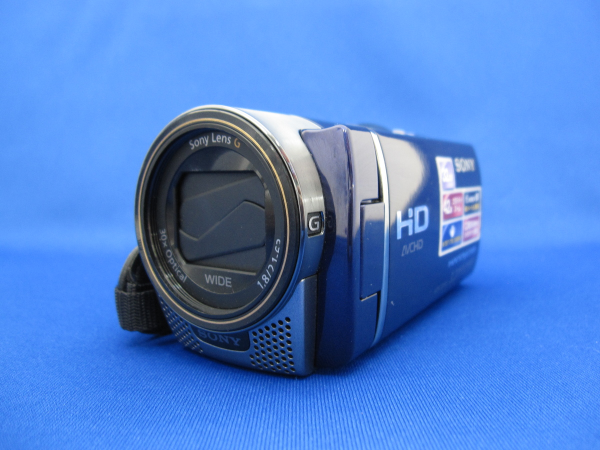 【美品】SONY HANDYCAM HDR-180 ブルー　動作確認済 SONY HDR-CX180 (L) [ブルー] オークション比較 - 価格.com 中古 SONY