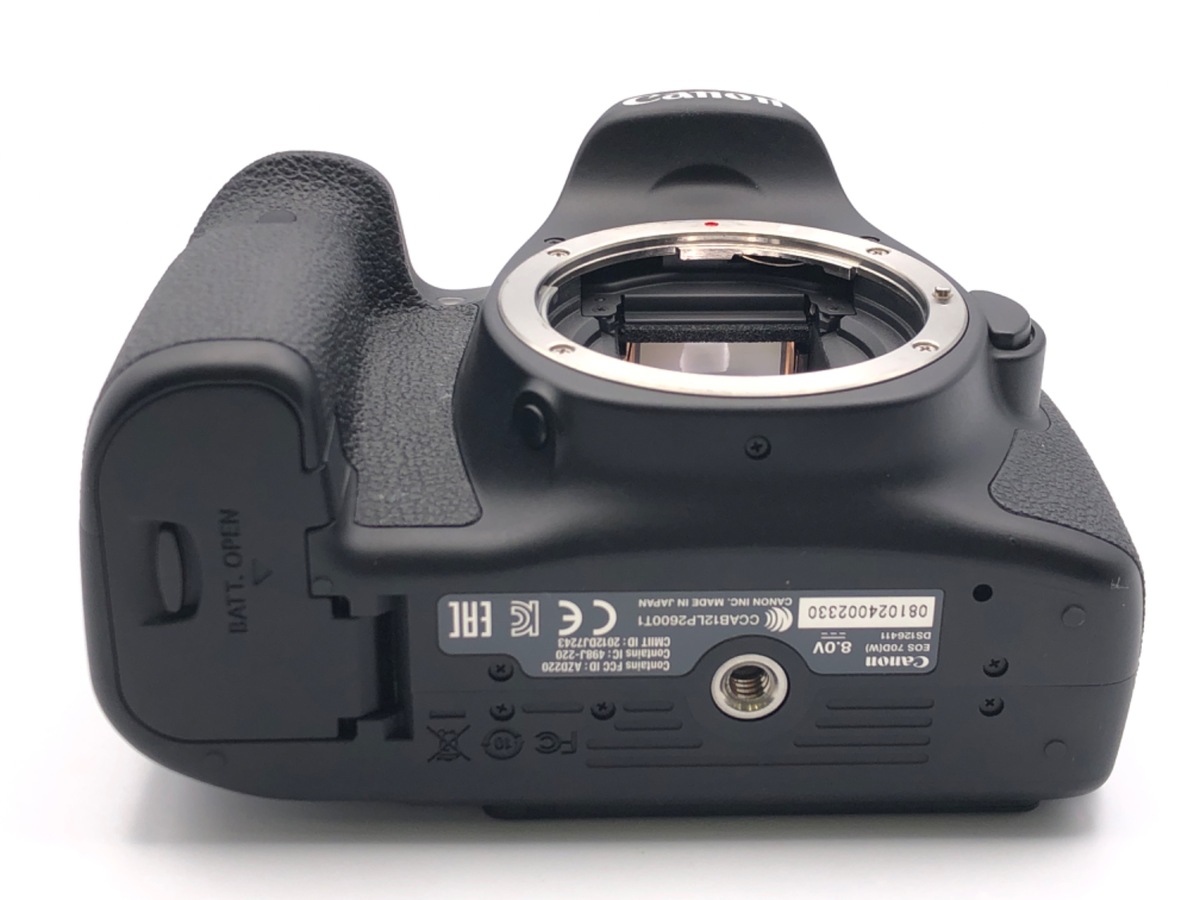中古：B(並品)】キヤノン EOS 70D ボディ | 2447520052900